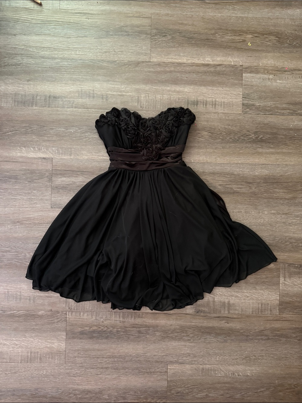 Black Floral Dress